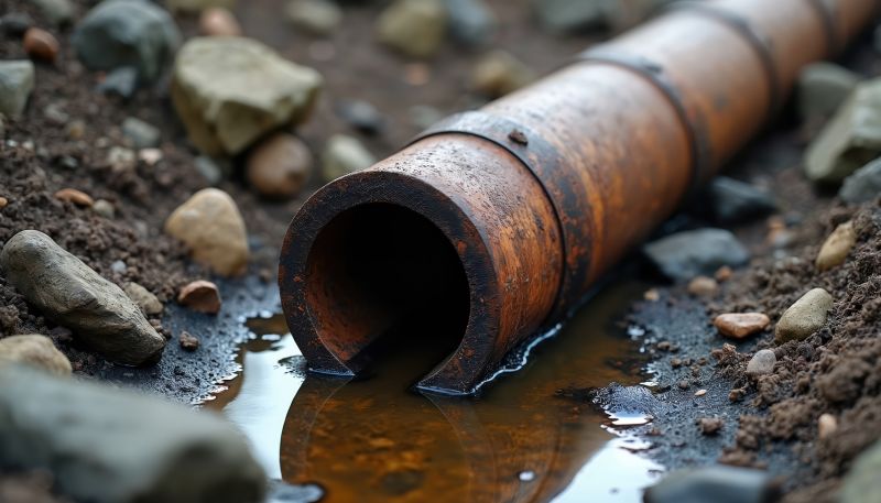 Leach Line Repair detail